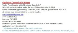 Optimist Oratorical Contest